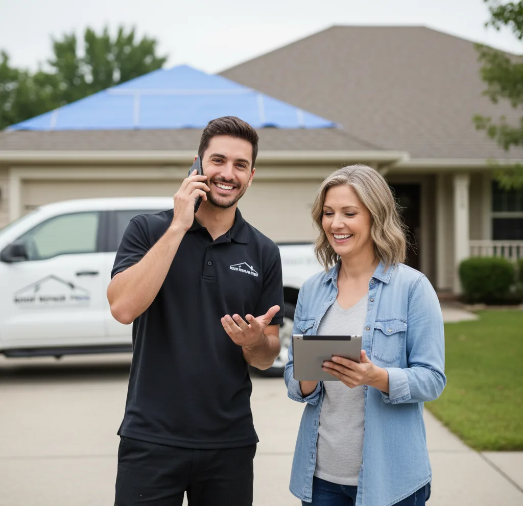 Modern Solutions Roof Repair customer support in Casco